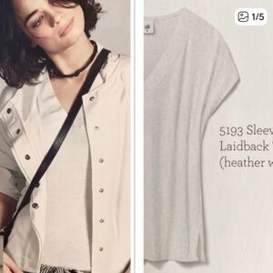 CAbi Laid Back Short Sleeve Tee Style Number 5193